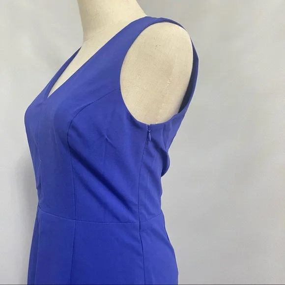 # Forever 21 Contemporary Asymmetrical Sleeveless Blue Short Dress New With Tag - Picture 12 of 15